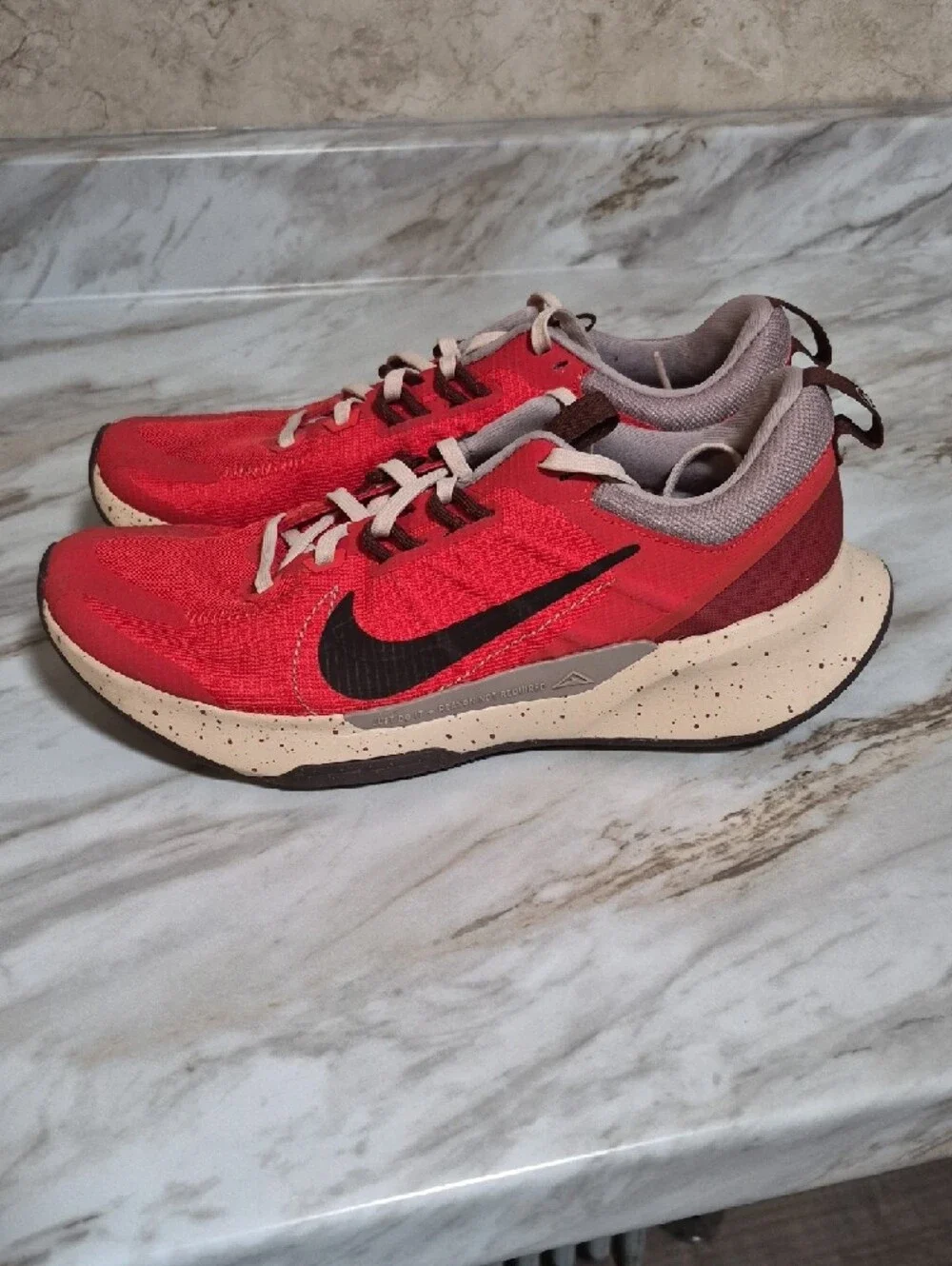 Nike Waterproof (Gore-tex) Orange Sneakers Size 9
